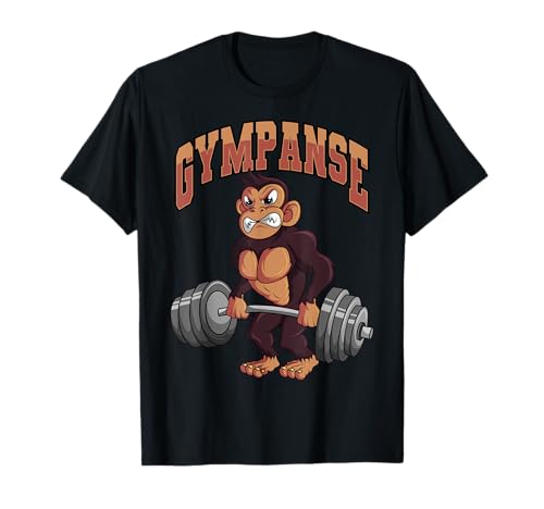 Lustige Workout Geschenkideen Gympanse Fitness Gym Affe Schimpanse Bodybuilding T-Shirt, Herren, Schwarz, S, Kurzarm, Pullover, Klassische Passform, Cartoon, Weihnachten, Geburtstag Lustige Workout Geschenkideen Gympanse Fitness Gym Affe Schimpanse Bodybuilding T-Shirt, Herren, Schwarz, S, Kurzarm, Pullover, Klassische Passform, Cartoon, Weihnachten, Geburtstag