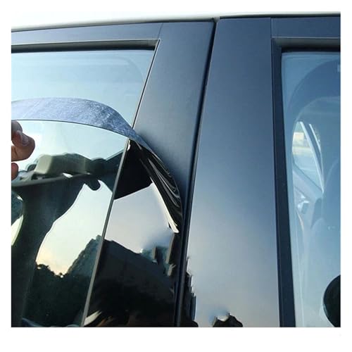 Garniture décoration fenêtre de voiture anti-rayures pour pilier X5 E53 8 pièces