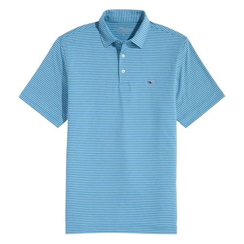 Image of vineyard vines Men's Bradley Stripe Sankaty Polo