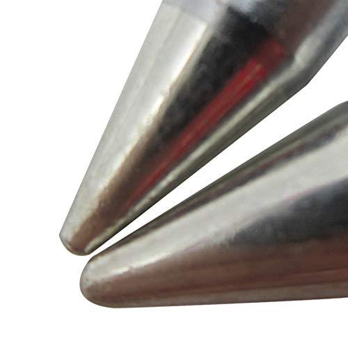 Image of Weller MTG20 MTG21 MTG22 Soldering Tip replacement fit WLC200 SPG80 SP80NUS SPG80L Solder Station Iron Tips (Brand inchAiCE Tls) (MTG20(21)-B (Big+Small Conical))