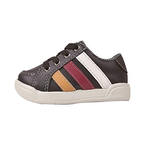 Tênis Sapatênis Infantil Masculino Menino Kids (20, Preto)