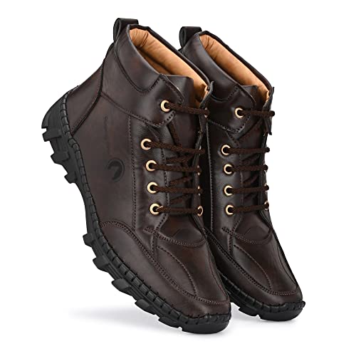 Image of Men's Casual Boots for men Stylish, Durable & Comfortable Everyday Footwear for Travel, Work, or Outings, Ideal for All-Season Casual Use