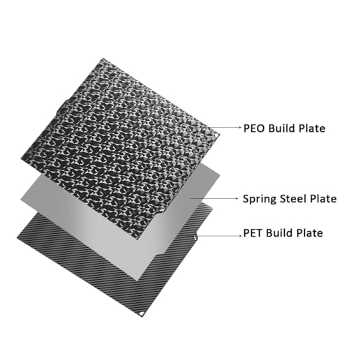 Plaque de construction PET PEO à texture diamant pour filament carbone stable - 6