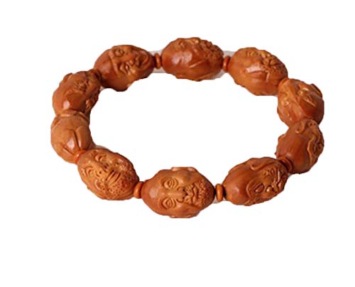 Bracelets Hu 18 Luohan sculptés : relaxez vos mains stressées grâce aux perles de jeu unisexes