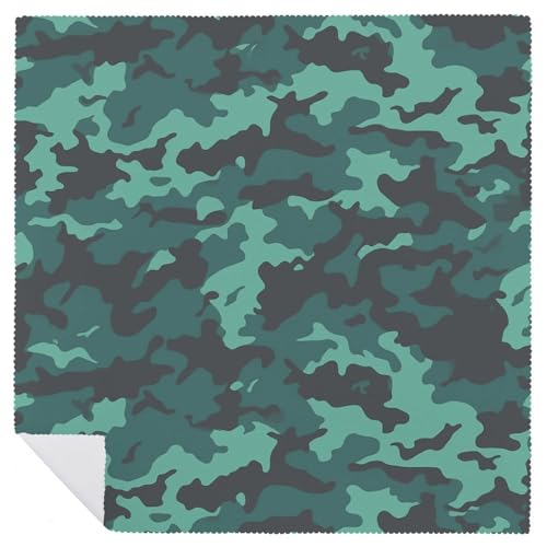 Servilletas de Tela con Camuflaje Teal 18x18 Pulgadas 4 PCS miniatura 6
