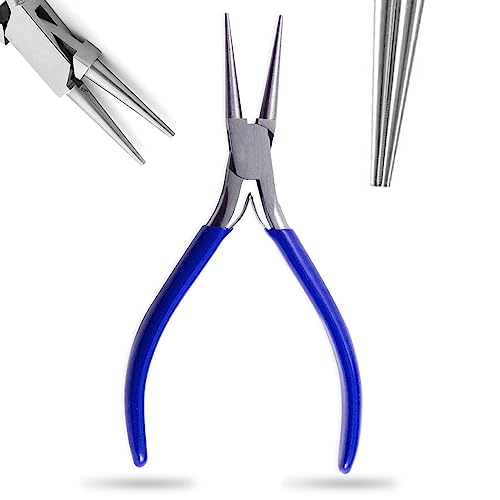 AAProTools Round Nose Ultra Fine Plier, 4-1/2 Inches