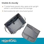 Carganizer Small Car Storage Bin with Lid for Trunk, Front Seat or Backseat - Image 6