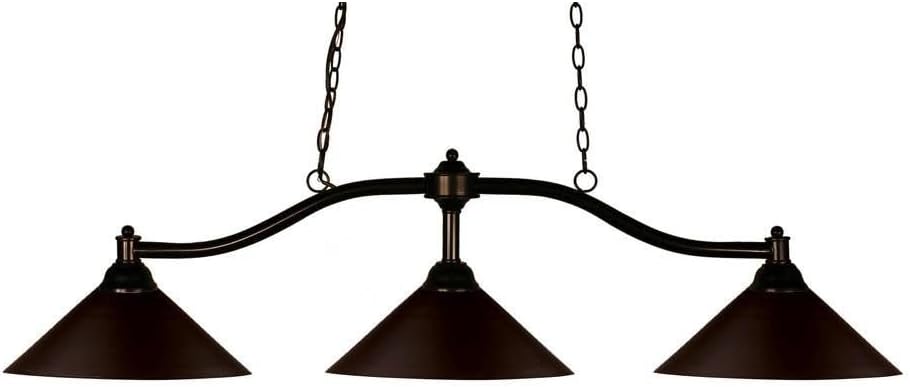 Z-Lite 3 Light Billiard Light 147BRZ-MBRZ