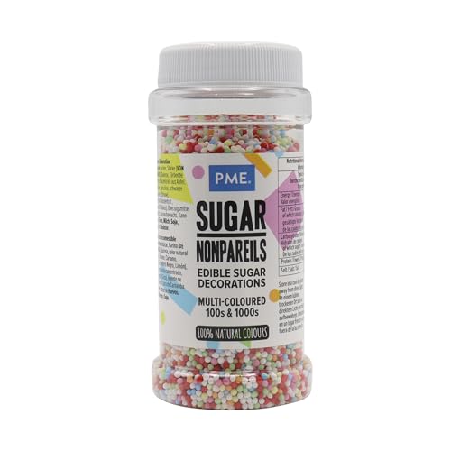 PME Vermicelles en Sucre Multicolores 80 g