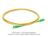 router livebox fibra se bloquea  Cable de Fibra Óptica para Router - Latiguillo Monomodo FTTH - 9/125 OS2 - SC/APC-SC/APC Simplex - Compatible 99% Operadores Movistar Jazztel Vodafone Orange Amena Masmovil Yoigo (1 M)