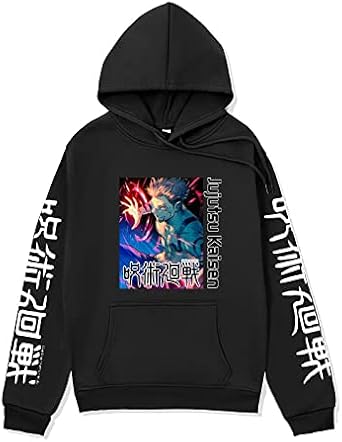 Amazon.com: XGJJ Sudadera unisex con capucha de anime para adolescentes,  manga Jujutsu Kaisen, Ryomen Sukuna, con estampado de sudadera con capucha y  hip hop, ropa de calle : Ropa, Zapatos y Joyería