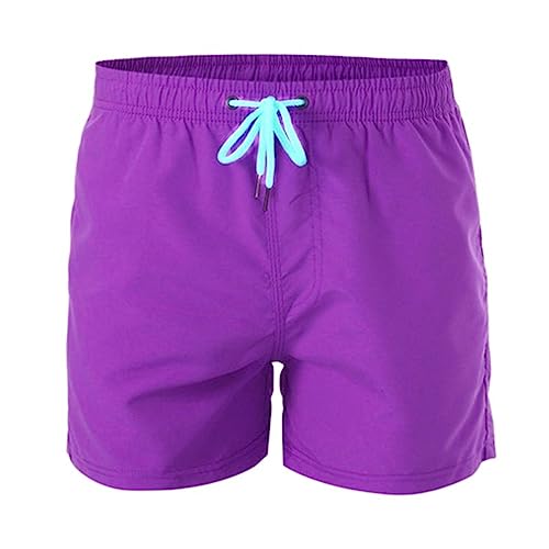 Mens Quick Dry Swim Trunks Mesh Lined with Pockets Beach Swimwear and Bathing Suits for Men