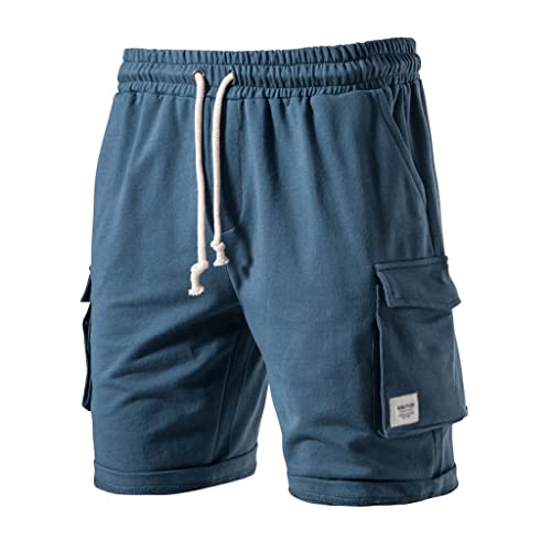 Short de sport homme avec taille stretch et poches zippées été