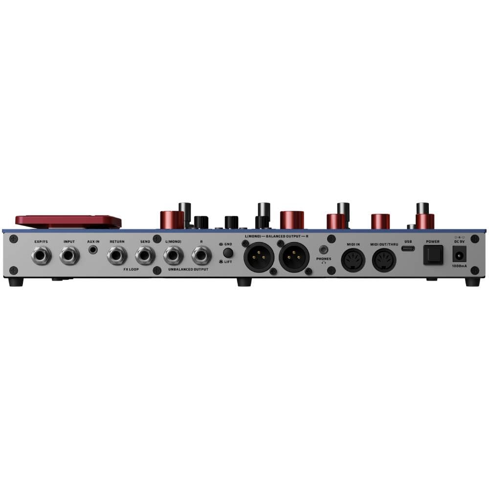 Valeton GP-200X Multi-Effects Pedal + GPB-1 Gig Bag Bundle - Expression FX Loop MIDI I/O Amp Modeling IR Cabinets Artist Presets for Guitar/Bass