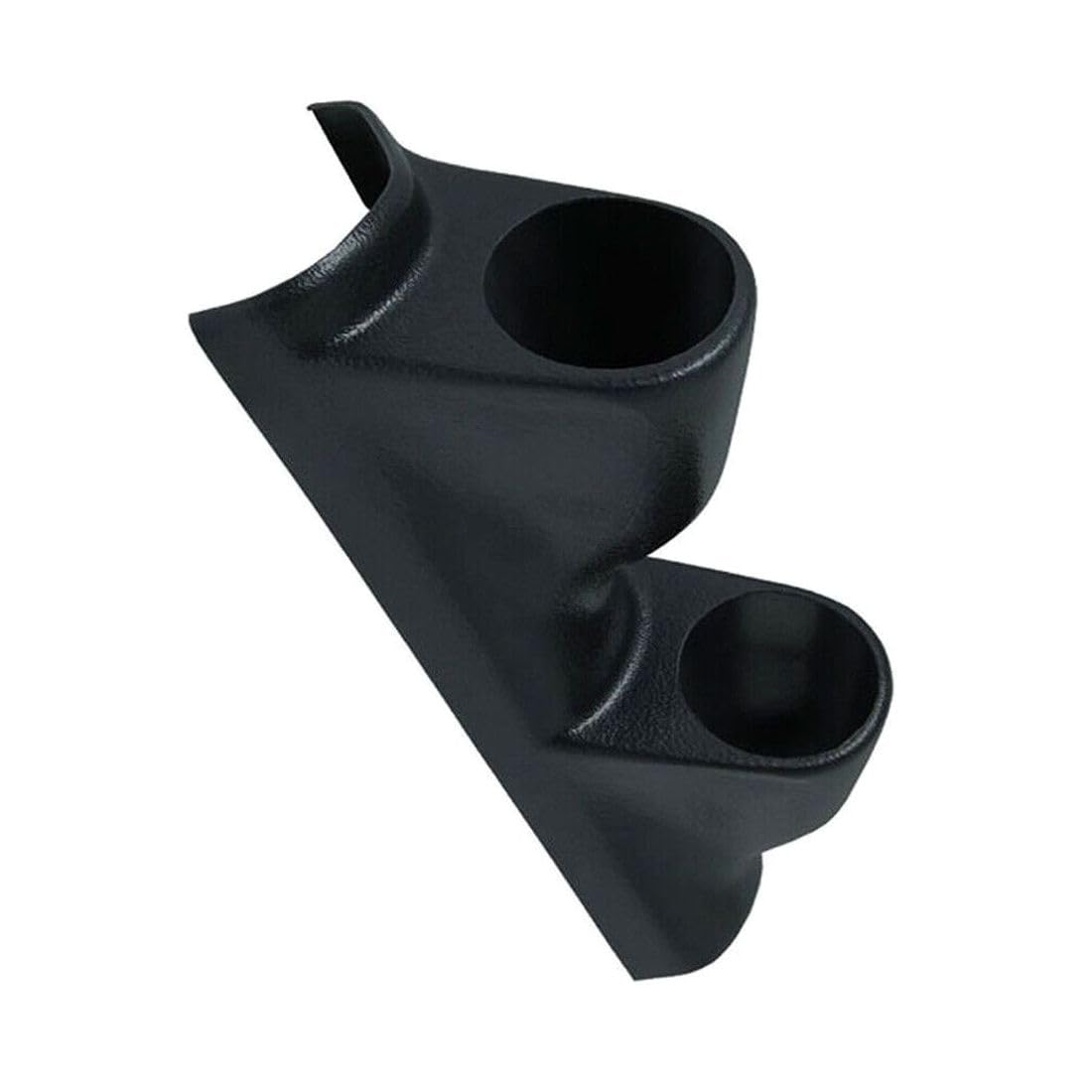 Black Dual Gauge 52mm Pillar ABS Plastic for Honda for Civic 1996-2000