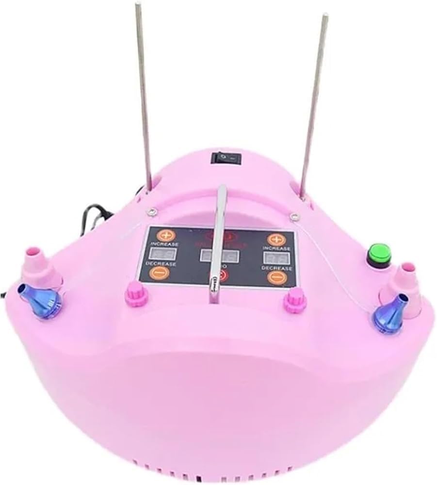 Pompa elettrica per gonfiare palloncini con timer digitale e interruttore a pedale, gonfiaggio rapido ad alta efficienza, per palloncini in lattice e mylar, decorazione per feste ed eventi