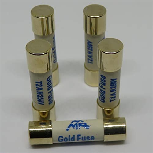 Fusible 250V 1A plaqué or de rechange pour réparer vos appareils en panne