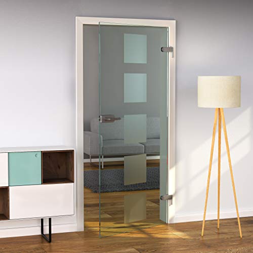 Preisvergleich Produktbild bijon® Glastür T1 / Studio / Studio / 709x1972mm / DIN Rechts