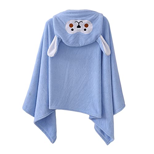 YEBON Kids Hooded Towel Soft Absorbent Bath Towel with Cute Frog Design for Babie, Toddler, Infant Perfect Shower Gifts for Boys and Girls 28