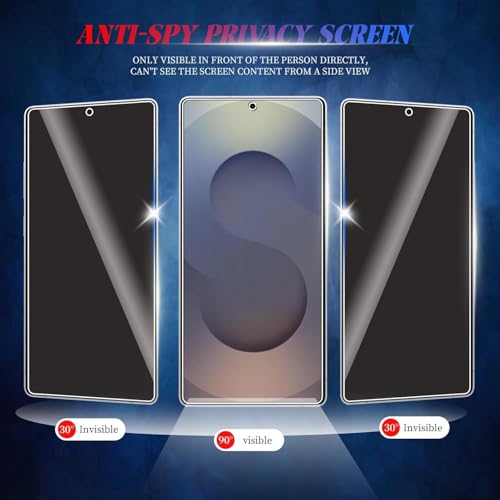Image of FabeKeee Privacy Screen Protector for Samsung Galaxy S26 | 9H Tempered Glass, Anti-Spy Protection, Scratch-Resistant, HD Clarity (1 Pack)
