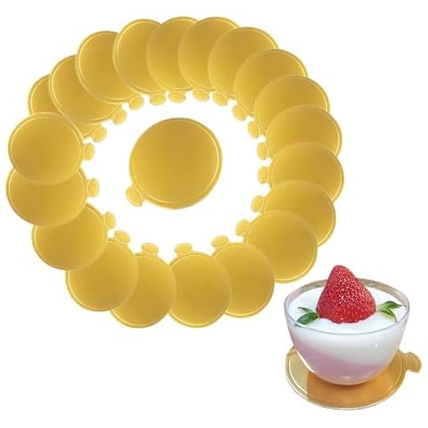 YYaaloa Mini Golden Cake Boards Cover