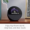 Amazon Echo Spot (newest model) in Glacier White bundle with Amazon Smart Plug, Designed for Alexa+