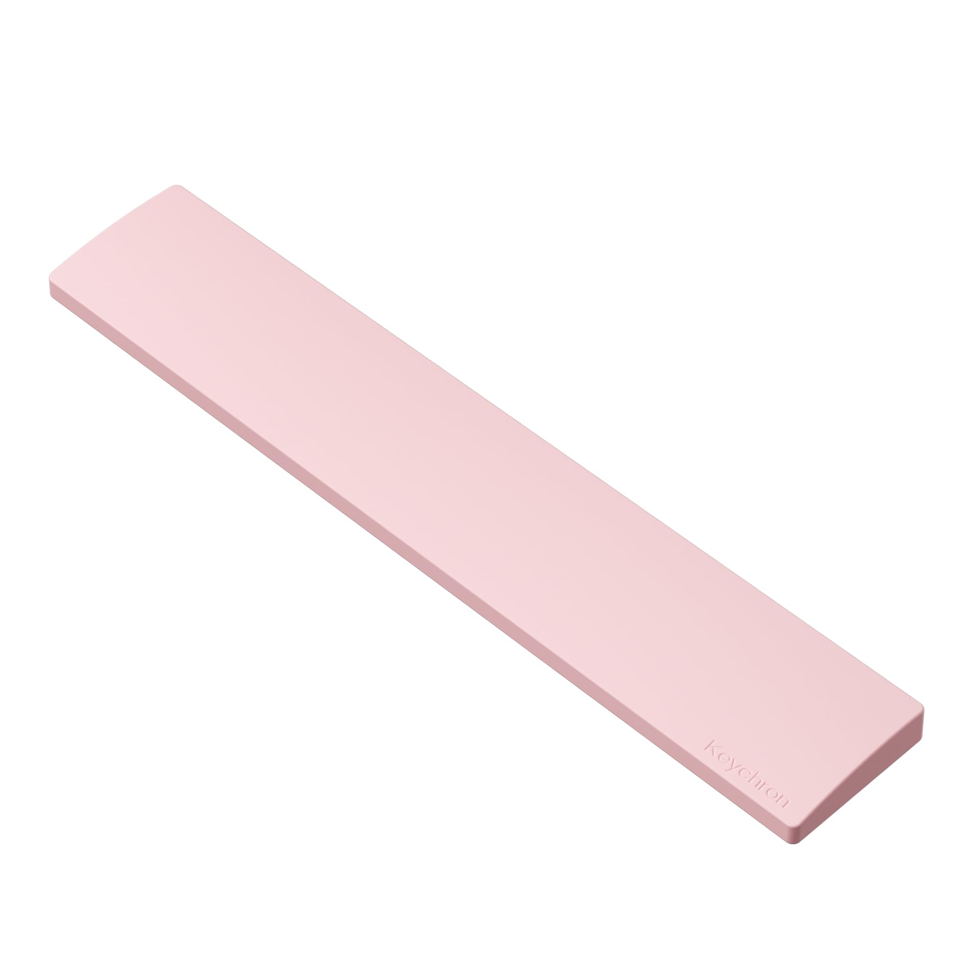 Keychron Silicone Wrist & Palm Rest, 17.6" Full Size for K10 Pro / K10 Max, Q6/V6 Series (Pro/Max/Ultra/HE), Washable, Non-Slip Base, Typing Support, Light Pink