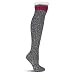 K. Bell Women's Pretty Tomboy Over The Knee Sock, Black, 9-11