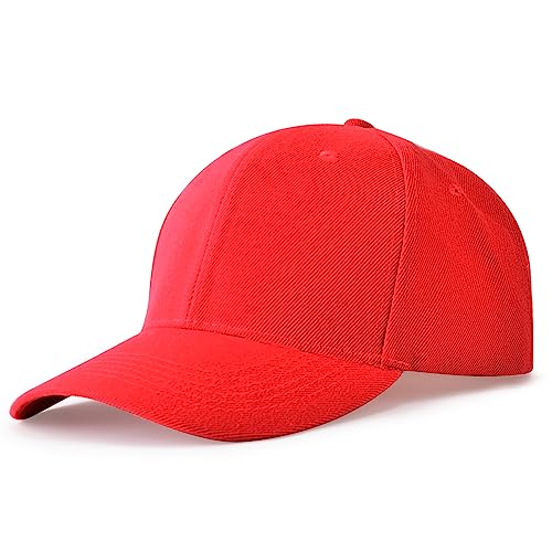Image of NOBONDO 12 Pack Unisex Baseball Caps - Bulk Wholesale Blank Plain Adjustable Hats for Men & Women