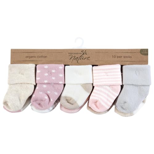 Image of Touched by Nature Baby Organic 6 Pack Cotton Socks