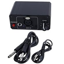 High Gain: The microphone preamplifier utilizes a balanced amplification circuit, delivering 20dB of gain at 6.5mm single-ended inputs and 20dB of gain at XLR balanced inputs, enhancing your sound quality experience and providing pure, transparent ga...