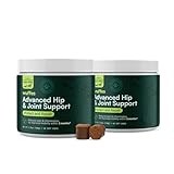 Wuffes Chewable Dog Hip & Joint Supplement - Glucosamine & Chondroitin Chews - Dog Joint Supplements & Vitamins - Extended Joint Care (Small&Medium Breeds (0-65 lbs), 120 Chews (Pack of 2))