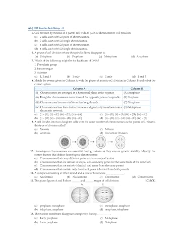 Image of Gurukul by Oswal ICSE Class 10 Biology Most Likely Question Bank for 2027 Exam | Chapterwise & Categorywise Questions, Competency Based Practice, 2025 Board Paper & SQP, MCQ Explanations