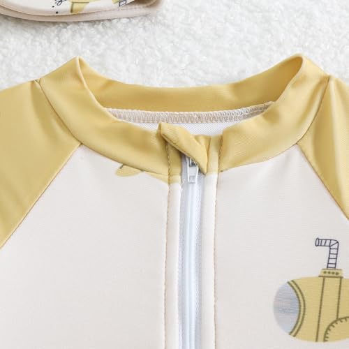 Maillot de bain bébé garçon anti-irritation avec fermeture éclair facile