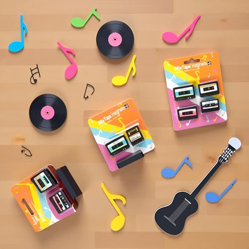 8 imanes decorativos de vinilo para refrigerador miniatura 2