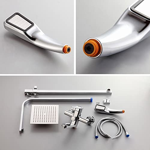 Pommeau de douche ergonomique pour une utilisation facile d'une seule main - 6