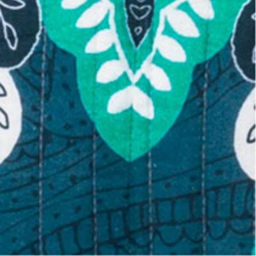 Lush Decor Quilt Set, Cotton, Turquoise & Navy, King