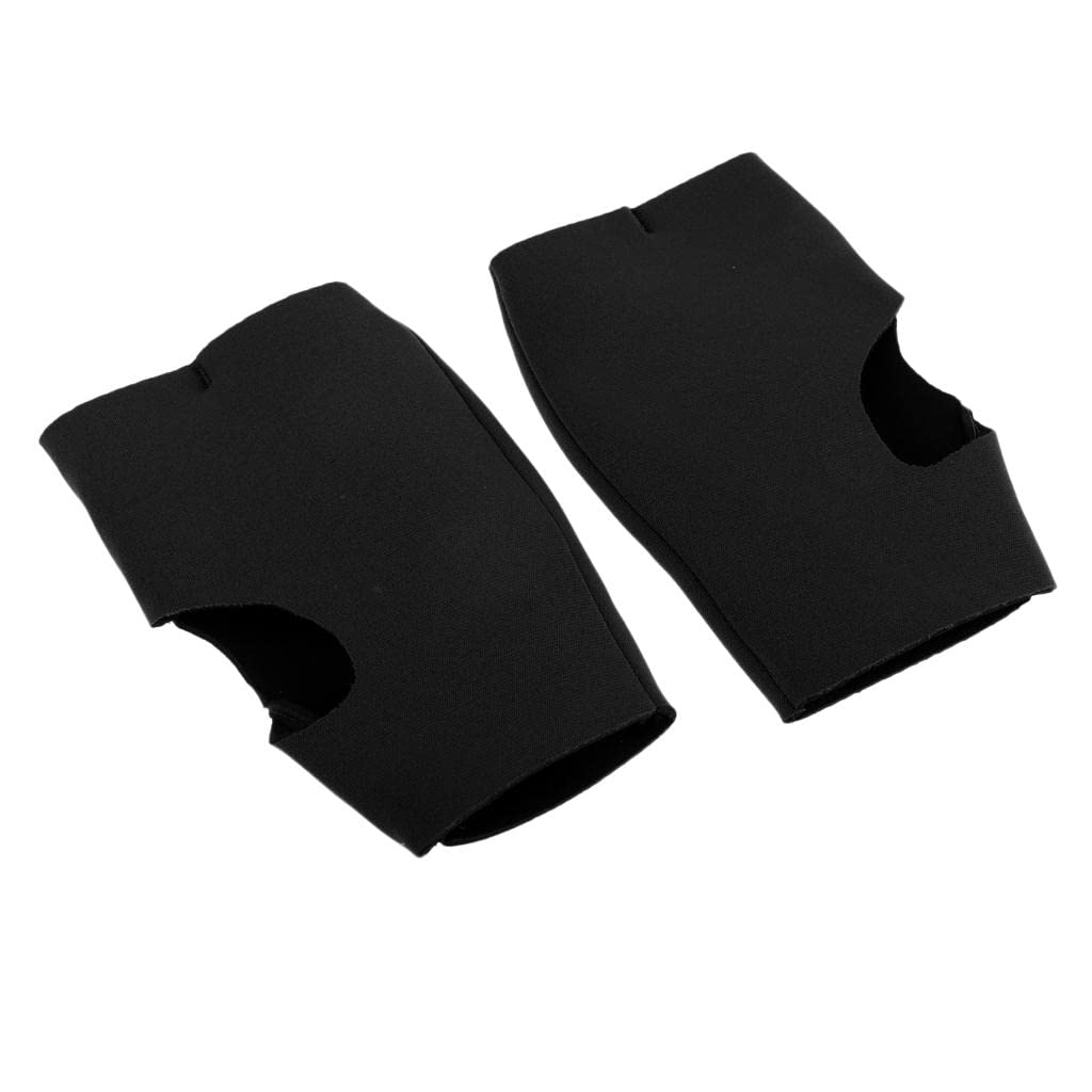 LOVIVER 2mm Neopren Wasserski Wakeboard Kajak Handschuhe Palm Protector