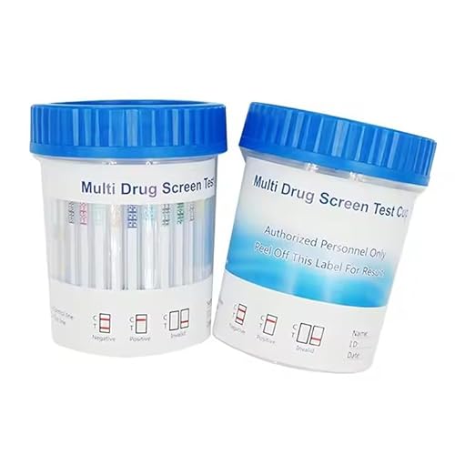 [3 Pack] InsightScan Tox Solutions Drug Test Cup, 12-Panel Screen, AMP/BAR/BUP/BZO/COC/MDMA/MOP/OXY/MTD/MET/PCP/THC