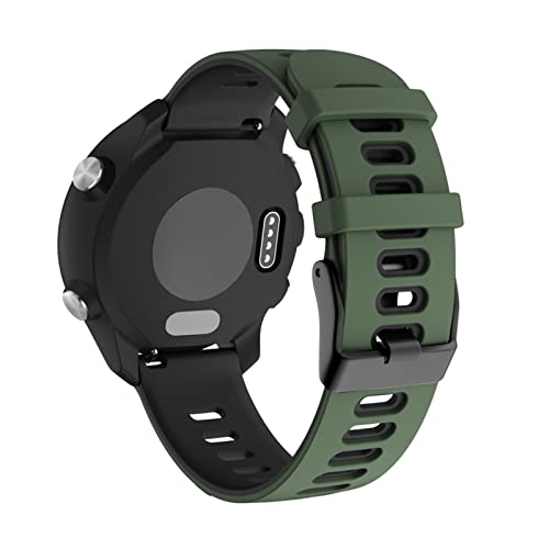 Bracelet silicone Garmin Forerunner 245 anti irritation pour le sport