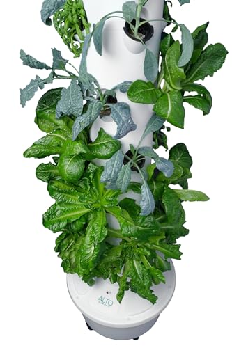 ALTO GARDEN GX Hydroponic Tower | Vertical Planter Tower | Hydroponics Growing System Kit | Food Grade with 24 Net Pots (Without Lights) - Image 5