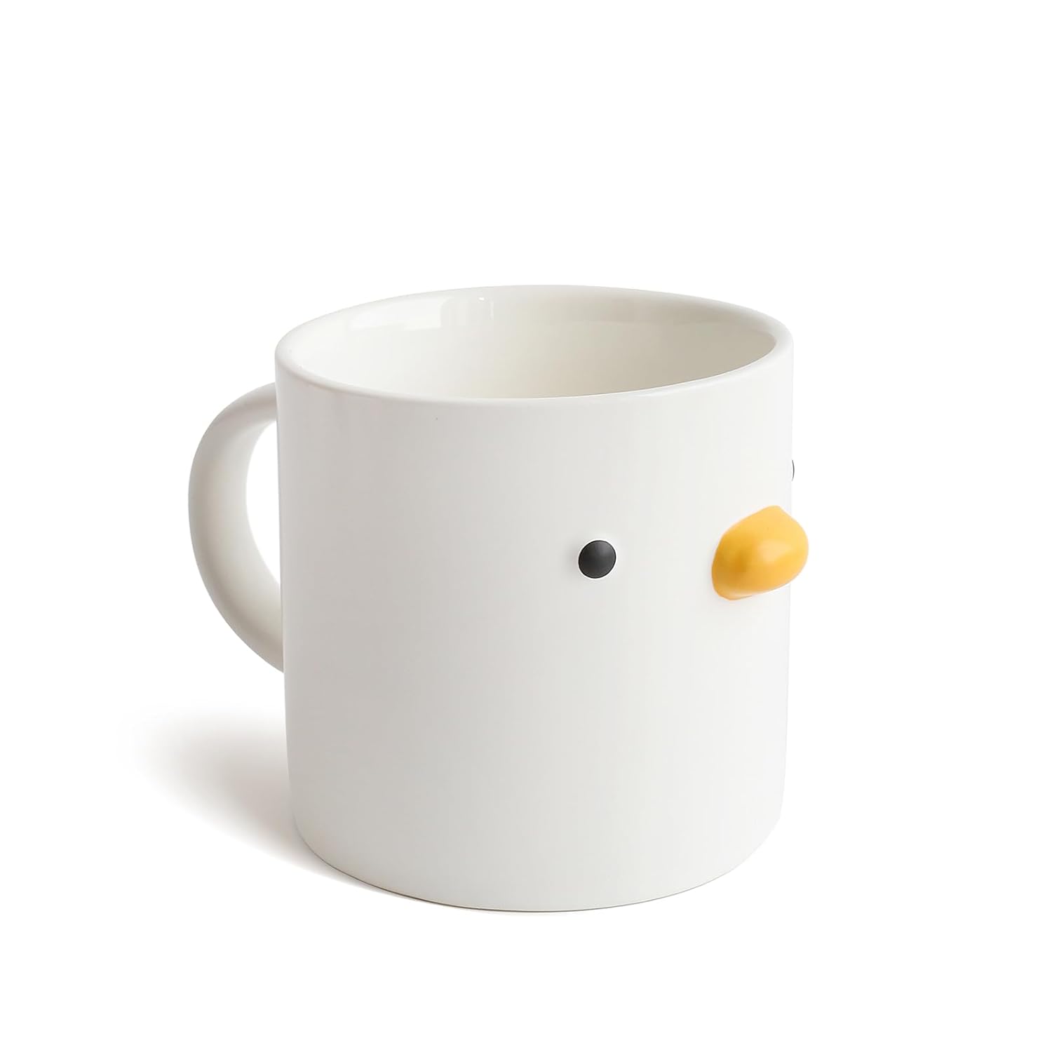 PURROOM Cute Duck Coffee Mug Handmade Glaze Chick Cup Safety Ceramic Milk Latte Mugs 14 oz Cute Tea