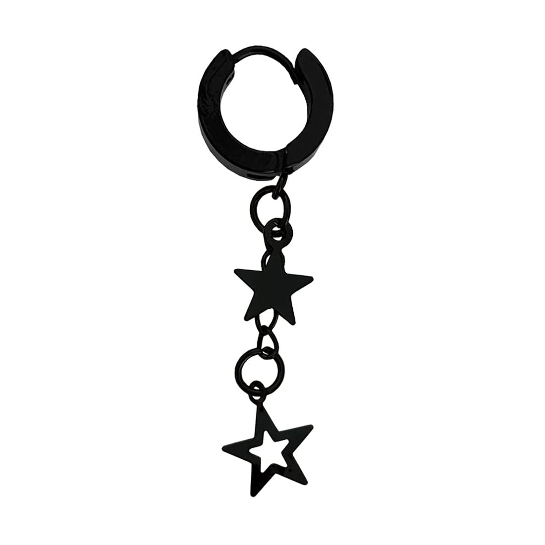 See full amazon price history chart for M Men Style Valentine Gift Double Star Chain Charm Drop Black Stainless Steel Dangle Surgical Hoop Earrings For Unisex M Men Style Valentine Gift Double Star Chain Charm Drop Black Stainless Steel Dangle Surgical Hoop Earrings For Unisex (B09TBF1YSG) Amazon Price History, Amazon Price Tracker
