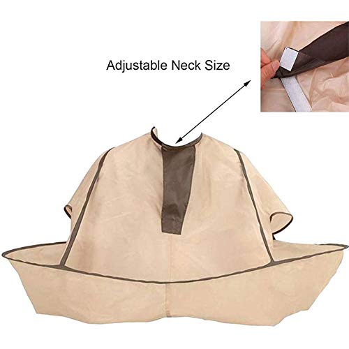 Hair Cutting Barber Cloak Umbrella Cape Hairdressing Bib Hair Coloring Cape Home Diy Haircut #TOP5