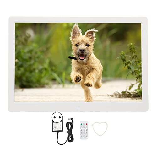 Cadre Photo Numérique, 15,4 Pouces Smart Photo HD Écran...