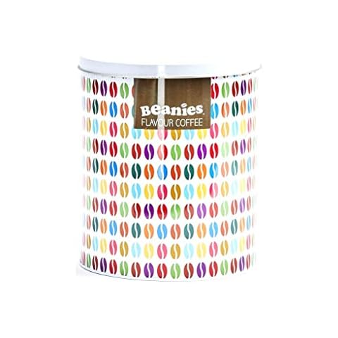 Beanies Flavoured Instant Coffee 100 Stick Luxury Variety Tin. 10 Delicious Blends Inc. Very Vanilla, Creamy Caramel, Nutty Hazelnut And Many More Cover