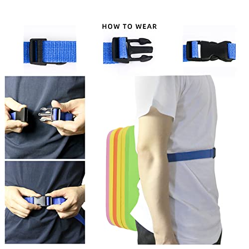 Back Safety Swim Trainer con cinturón ajustable, auxiliar para natación miniatura 5
