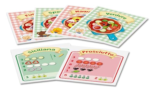 Ravensburger ministeps 4586 1,2,3 Pizzabäckerei - Spielerisch Zählen Lernen mit Bär Butz, Spielzeug ab 2 Jahren