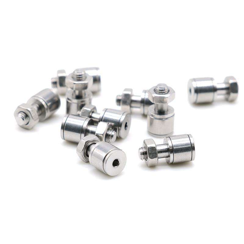 1Pcs CFS3V Stud Type Cam Follower Bearings  KR6 SUS304 Stainless Roller Track Runner Bearing M3X6X11.5mm