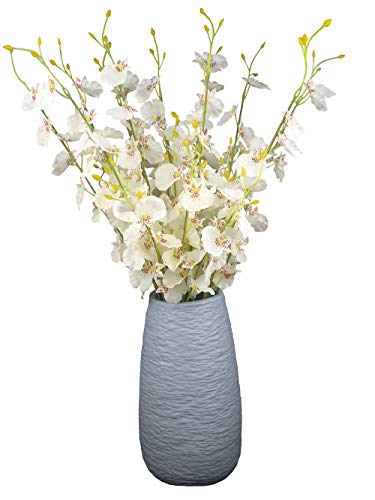 WLIXP Artificial Flower Arrangements Silk Orchid 11 Pcs(20'') Fake Orchids for Wedding Home